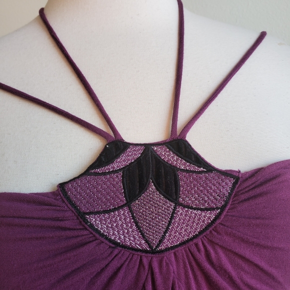 Ella Moss Diuble Strap Halter Dress - Picture 3 of 6